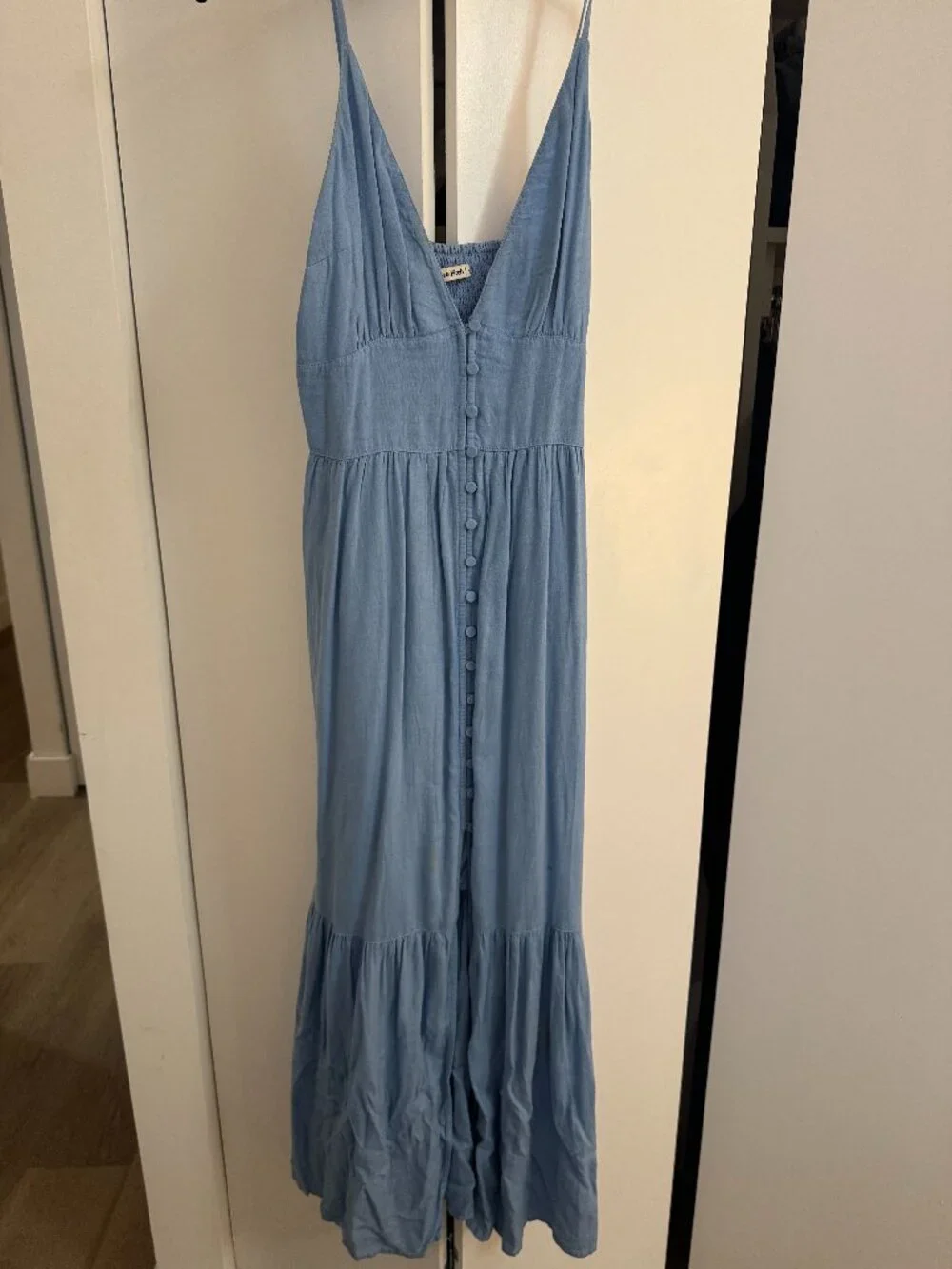 Abercrombie Button-Through Maxi Dress